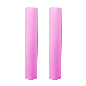 100 Pcs Non-Woven Disposable Waxing Bed Roll Sheet Massage   Covers Pink