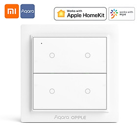 Bộ công tắc không dây Xiaomi Youpin Aqara ,Bộ công tác nhà thông minh OPPLE Hoạt động với ứng dụng Mi Home ,Công tắc từ tính trên tường Zigbee 3.0