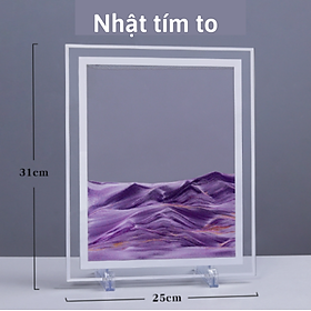 Mua Tranh Cát 3D Cát Lún Chuyển Động Tự Thay Đổi Hình Dạng   Đa Dạng Kích Thước