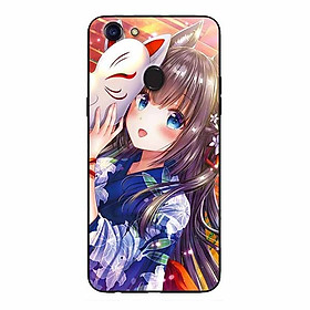 Ốp lưng in cho Oppo F5 / F5 Youth Cô Gái Neko
