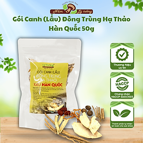 Gói canh (lẩu) đông trùng hạ thảo kiểu Hàn Quốc 70g, Set Nguyên Liệu Nấu Canh, Lẩu Kiểu Hàn Quốc