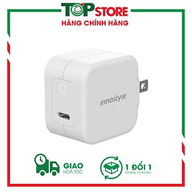 Mua Adapter Sạc 1 Cổng Innostyle USB Type-C Hỗ Trợ Sạc Nhanh 20w Tích Hợp Power Delivery Minigo III - Hàng Chính Hãng
