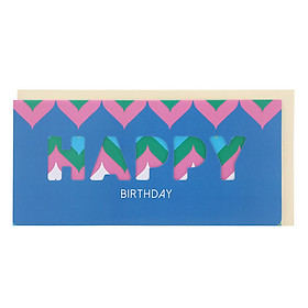Thiệp Photostory Die-Cut A3 Happy Birthday 6