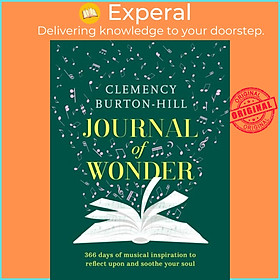 Sách - Journal of Wonder - 366 days of musical inspiration to soothe you by Clemency Burton-Hill (UK edition, paperback)
