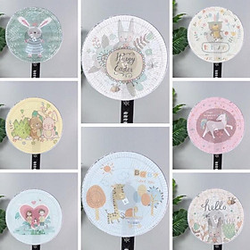 Mua Lưới Vải Bọc Lồng Quạt Máy Có Dây Rút An Toàn Cho Bé Mẫu Hoạt Hình Dễ Thương