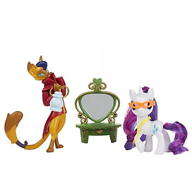 Bộ đồ chơi My little Pony Bộ đôi thời trang Rarity & Capper Dapperpaws