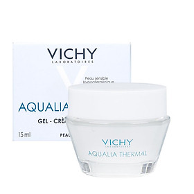 Gel Dưỡng Ẩm Kích Hoạt & Giữ Nước Cho Da Thường & Da Khô Vichy Aqualia Thermal Rehydrating Light Cream 15ml