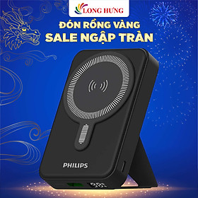 Mua Sạc dự phòng có chân đế từ tính không dây Philips 15W PD 10000mAh DLP9859 - Hàng chính hãng