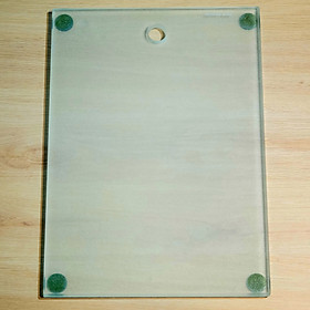 Mua Thớt kính cường lực hai mặt chống trơn chân su 10 mm - Dụng cụ nhà bếp - Dụng cụ lạng da đồ da thủ công chống trơn trượt và bào mòn bề mặt