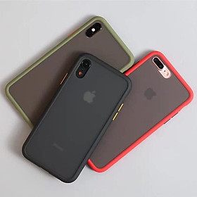 Ốp Rock Lưng Nhám dành cho Iphone 6_6s_7_8_6plus_6splus_7plus_8plus_X_Xs_Xsmax_11_11pro max
