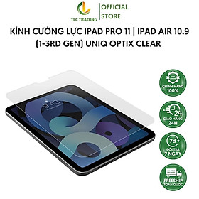 Kính Cường Lực UNIQ OPTIX Clear dành cho iPad Pro 11 / iPad Air 10.9 Bảo Vệ Màn Hình Cao Cấp - Hàng chính hãng