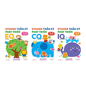 Sticker thần kỳ phát triển IQ-EQ-CQ 3-5 tuổi