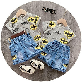 Set bộ in hình ngỗ nghĩnh cho bé trai 7-16kg