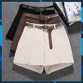 Quần Sooc, Quần Short Nữ vải tuyết mưa, Chất Vải Thoáng Mát