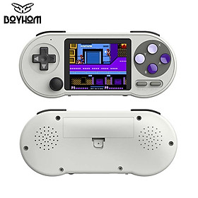 Boyhom 3 inch IPS Handheld Game Console Người chơi Trò chơi di động Bảng điều khiển SF2000 tích hợp 6000 Trò chơi Retro Trò chơi hỗ trợ AV Đầu ra Màu