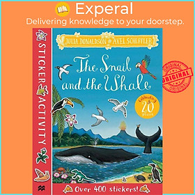 Sách - The Snail and the Whale Sticker Book by Axel Scheffler (UK edition, paperback)