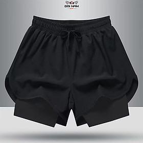 Quần Tập Gym Nam,Quần Bơi Nam 2 Lớp Siêu Bền,Co Giãn,Thoáng Khí DNS54 Chính Hãng Đại Nam Sport