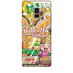 Ốp lưng dành cho điện thoại  SAMSUNG GALAXY A8 PLUS 2018 hình Bánh Mì Sài Gòn - Hàng chính hãng