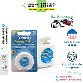 Chỉ nha khoa cao cấp ORAL-B Essential Floss 50m vệ sinh răng miệng