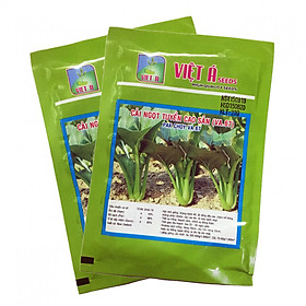 Hạt giống rau Viet A: 2 gói Cải ngọt tuyển cao sản 20g
