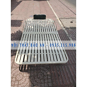 Mua Giường sắt xếp gọn và di chuyển có bánh xe 1m x 2m