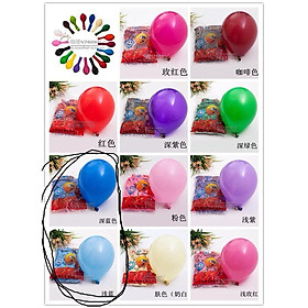 Sỉ 10 túi bóng cao su các màu size 30cm