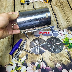 Mua  Kèm CÔNG THỨC  Khuôn Làm GIÒ THỦ  CHẢ LỤA  Giò xào  Chả Lạnh  Chả bò thịt nguội TRUYỀN THỐNG - INOX. Phù hợp với gia đình và quan ăn nhà hàng ĐẲNG CẤP