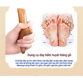 Dụng Cụ Day Ấn Huyệt, Massage , cạo gió Hình Tam Giác Giảm Căng Thẳng