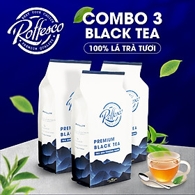 Combo 3 Trà Đen Thượng Hạng ROFFESCO PREMIUM BLACK TEA Là Sự Kết Hợp Với Tinh Dầu Vỏ Cam Cho Một Hương Vị Tuyệt Vời