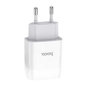 CỐC SẠC NHANH 2 CỔNG CHỐNG CHÁY NỔ HOCO C73 - CỦ SẠC ĐA NĂNG 2.4A CHO IPHONE SAMSUNG OPPO XAOMI CHÍNH HÃNG