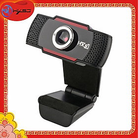 Webcam máy tính HXSJ S20 HD 640x480  Pixel USB3 2.0  Kèm Mic Cho Cuộc Gọi Video - Hàng Chính Hãng