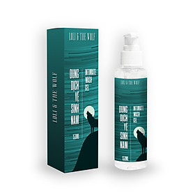 Dung dịch vệ sinh nam dịu nhẹ lành tính thành phần tự nhiên mùi hương nam tính chai vòi nhấn 150ml - LOLI & THE WOLF