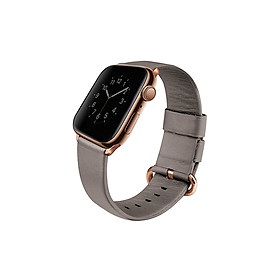 Dây Da Đồng Hồ UNIQ Mondain Chất Liệu Da Nappa Mềm Mại Cao Cấp Mang Sự Thoải Mái Cho Cổ Tay dành cho Apple Watch (38/40/41mm) - Hàng chính hãng