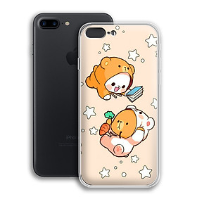 Ốp lưng dẻo cho điện thoại Apple Iphone 7 Plus/Iphone 8 Plus - 01014 0546 COUPLE09 - Hàng Chính Hãng