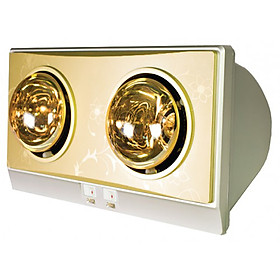 Đèn Sưởi Nhà Tắm Cao Cấp 2 Bóng - 3 Bóng