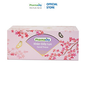 Khăn giấy Pharmacity Festive Hộp 180 tờ