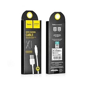 Mua Cáp sạc LN dành cho Hoco X1 dành cho iphone 5 trở lên - dài 3m (Trắng) - Hàng Chính Hãng