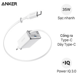 Mua Củ sạc Anker Nano A2658 (35W  cáp USB-C rút gọn tích hợp) - GiaPhucStore | Hàng Chính Hãng