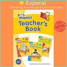 Sách - Jolly Phonics Teacher's Book : in Print Letters (British English edition) by Sara Wernham (UK edition, paperback)