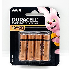 Vỉ 2 VPin AA , Pin AAA DURACELL 1,5V Siêu Bền - Hàng chính hãng - 4 Pin AA  pin to
