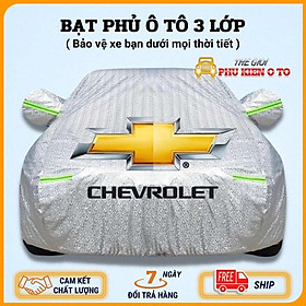 bạt che ô tô 7 chỗ, Bạt Phủ Xe Ô Tô Chevrolet Spark, Colorado, Trailblazer, Aveo, Cruze, Orlando, Captiva