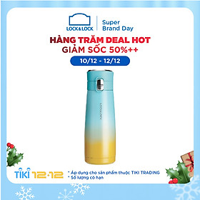 Bình Giữ Nhiệt Holiday Sunset I.d Tumbler Lock&Lock LHC3245 450ml (Không phủ ceramic)