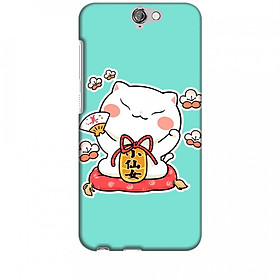 Ốp lưng dành cho điện thoại HTC A9 Mèo Thần Tài Mẫu 3
