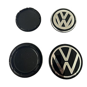01 chiếc Logo chụp mâm, ốp lazang bánh xe ô tô  dùng cho Volkswagen