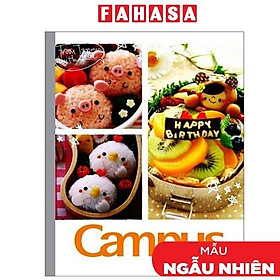 Tập A5 4 Ô Ly 96 Trang ĐL 80g/m2 - Campus NB-ABET96 (Mẫu Màu Giao Ngẫu Nhiên)