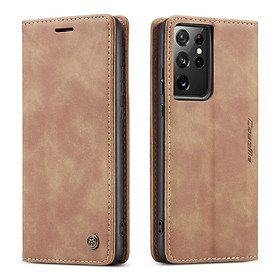 Bao da dạng ví dành cho Samsung Galaxy S21 Ultra chính hãng Caseme