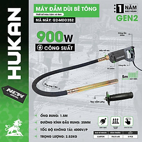 MÁY ĐẦM DÙI 35MM 900W G2-MDD352 HUKAN -HÀNG CHÍNH HÃNG