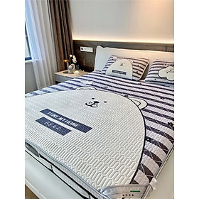 Chiếu Điều Hòa Tencel Cao Su Non 3D I LIKE MY HOME BEAR