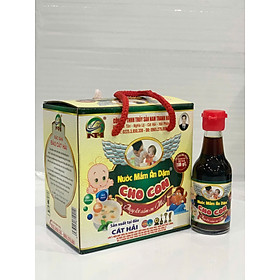 Combo 2 Chai Nước mắm Đảo Cát Hải cho bé ăn dặm , dung tích 50ml