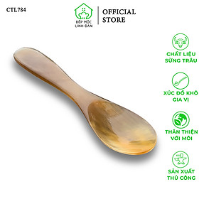 Mua Muỗng Xúc Gia Vị Đồ Khô Bằng Sừng HAHANCO - 01 Chiếc Size 10cm  CTL784 